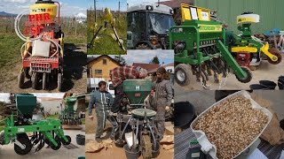 Démo de semis direct de couverts végétaux en viticulture [upl. by Vange]