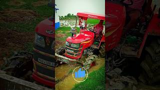 MAHINDRA YUVO585DI TRACTOR FARMING IN FIELD🚜 youtubeshorts shorts viralshorts farmingtractor yt [upl. by Enidlarej]