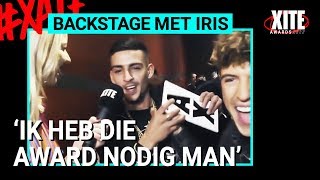 BOEF jat XITE AWARD van LIL’ KLEINE  Backstage met Iris vlog 2 [upl. by Salangi]