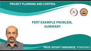 PERT Example Problem Summary [upl. by Akirdnas]