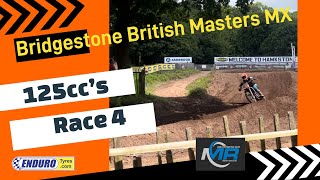 Bridgestone British Masters MX 2024 Round 3 Hawkstone Park 125cc Race 4 [upl. by Ynohtnaeoj345]