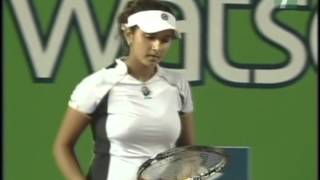 Sania Mirza v Vaidisova 2006 Hong Kong [upl. by Edijabab]