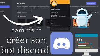 Comment créer facilement un bot discord en 2022 [upl. by Maximilian451]