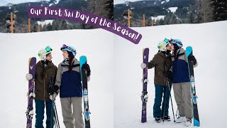 Early Season Skiing at Whistler Blackcomb  Whistler BC  LESBIAN TRAVEL COUPLE  Lez See the World [upl. by Carder]