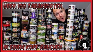 Über 100 Shisha Tabaksorten rauchen [upl. by Yauqram]