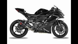 ZX25R AKRAPOVIC FULLSYSTEM SOUND [upl. by Anaytat223]