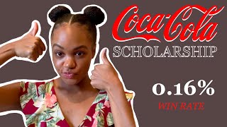 How I won the CocaCola Scholarship  The Most Competitive US Merit Scholarship [upl. by Llyrehc996]