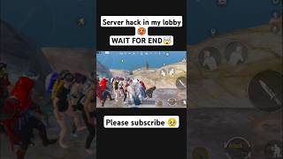 Server hack in my lobby🤯 pubgmobile bgmi shorts viralvideo JONATHANGAMINGYT jiyanplayz [upl. by Zerlina186]