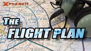 X Plane 11  Basics 13 Flight Plan [upl. by Franciska]