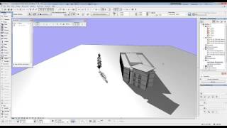 Archicad Mini Tutorial 20 Control the Sun [upl. by Warrick78]