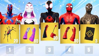 The RANDOM SPIDERMAN Challenge in Fortnite [upl. by Tempest]