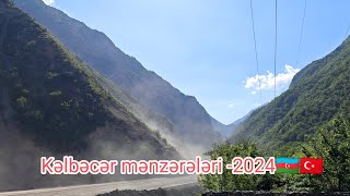 Kəlbəcər mənzərələri 2024 yeni kəlbəcər nature kelbecer travel automobile mountains [upl. by Limak716]