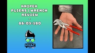 Knipex 7” adjustable Pliers Wrench review 86 03 180 [upl. by Modestia]