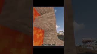 Minecraft Lava Door minecraft gaming shorts trending DarkieXDd [upl. by Goodson]