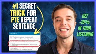 1 Repeat Sentence Trick to Improve PTE Listening FAST amp EASY indepth tutorial 2023 [upl. by Tien]