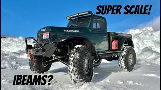 Building a 1946 Dodge Power Wagon RC Truck with NEW PROLINE IBEAM PRERUNNER SUSPENSION  part 1 [upl. by Opaline743]