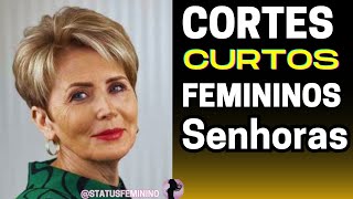 CORTES CURTOS FEMININOS MODERNOS SENHORAS [upl. by Merill918]