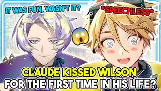 Wilson explained that he never kissed【NIJISANJI EN  Yuq Wilson】 [upl. by Nilyahs]