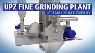 Maximum flexibility with Hosokawa Alpine’s fine impact mill UPZ [upl. by Etnauq]