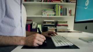 Graphic designer Richard Schöldström talks about the Penclic Mouse [upl. by Allerbag]