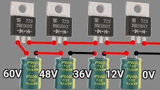 Top 2 Dual 220V TO 12V Battery Charger Circuits Anyone Can Make in 2024 [upl. by Luapnaes]