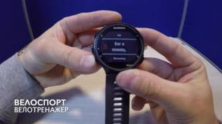 Обзор умных спортивных часов Garmin Forerunner 735XT [upl. by Aliekahs]