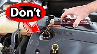 Never Use This Type of Engine Oil Additive in Your Car [upl. by Nathanoj]