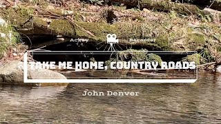 John Denver「Take Me Home Country Roads」Ackey Recorder [upl. by Zamir543]