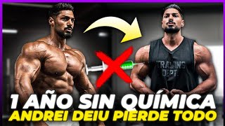 ANDREI Deiu PIERDE su MÚSCULO 1 año sin Química 🧪 PROMETE ir al OLYMPIA 2024 [upl. by Jeanna614]