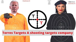 torres targets California Company Depicting AOC Nancy Pelosi Joe Biden Kamala Harris as targets [upl. by Eneg]