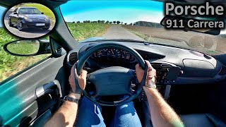 1998 Porsche 911 Carrera 996  POV test drive [upl. by Ellenad]