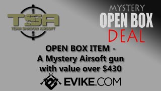 Evike Open Box Item Value Over 430 [upl. by Auhso]