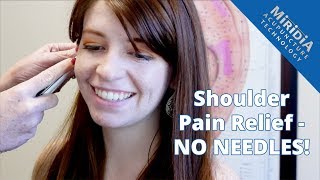 Get Relief From Shoulder Pain With Ear Acupuncture  No Needles Required [upl. by Macgregor747]