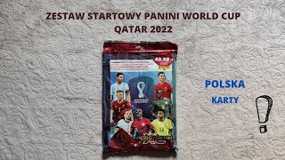 HIT 🔥 ZESTAW STARTOWY PANINI WORLD CUP QATAR 2022 OTWIERAMY CO WPADNIE TYM RAZEM  🤔 [upl. by Atiragram]