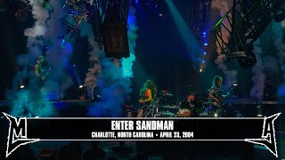 Metallica Enter Sandman Charlotte NC  April 23 2004 [upl. by Neomah]