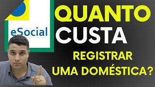 QUANTO CUSTA PARA REGISTRAR EMPREGADA DOMÉSTICA EM 2024 GUIA COMPLETO COM SALÁRIO MÍNIMO [upl. by Selinski]