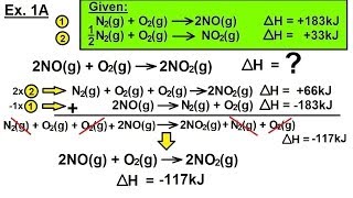 Chemistry  Thermochemistry 9 of 37 Enthalpy Hess Law Example 1A [upl. by Greenquist684]