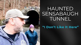 Jen Almost Passed Out At quotHauntedquot Sensabaugh Tunnel  Bad Things Happened Here [upl. by Nevla]