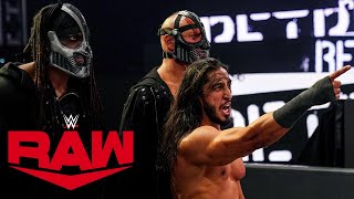 Mustafa Ali is revealed as RETRIBUTION’s leader Raw Oct 5 2020 [upl. by Adnomar]