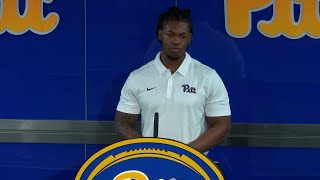 Pitt Football  Newcomer Press Conference  David Ojiegbe [upl. by Malik]