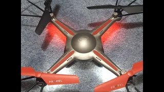 Propel Sky Rider Quadcopter HD Camera indoor FLIGHT REVIEW RC Drone [upl. by Gertie]