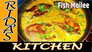 Tasty Fried fish with coconut gravyFish Moilee Fish MollyMeen moilee  by Ridas Kitchen [upl. by Sukram127]