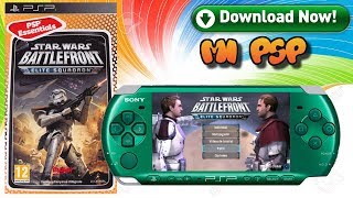 DESCARGA STAR WARS BATTLEFRONT ELITE SQUADRON PARA MI PSP [upl. by Ardnuhsed341]