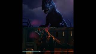 Giganotosaurus vs Scorpios rex jurassicworld dinosaur strong jpjw theropods part 8 [upl. by Brod]