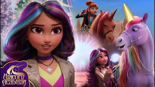 Race to Catch All the CROWN STARS EPISODE 3  Unicorn Academy Insider  Cartoons for Kids [upl. by Evetta]