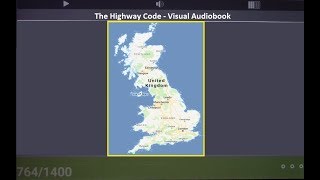 UK  The Highway Code  VisualAudiobook [upl. by Eanil]