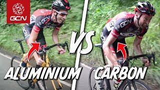 Carbon Vs Aluminium Bikes  Whats The Difference [upl. by Brana]