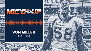 I havent felt that in a while — since 18 was here  Micd Up Von Miller vs the Giants [upl. by Itsrejk720]