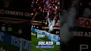 GOLAZO de FARAVELLI CruzAzul golea 41 al America ligamx futbol [upl. by Vanderhoek]