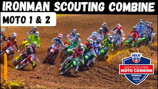 A Riders VS B Riders at Ironman Scouting Moto Combine 2024  Moto 1 amp 2 RAW [upl. by Annaek]